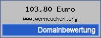 Domainbewertung - Domain www.werneuchen.org bei dompro.phpspezial.de