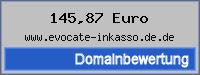 Domainbewertung - Domain www.evocate-inkasso.de.de bei dompro.phpspezial.de