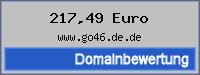 Domainbewertung - Domain www.go46.de.de bei dompro.phpspezial.de