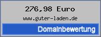 Domainbewertung - Domain www.guter-laden.de bei dompro.phpspezial.de